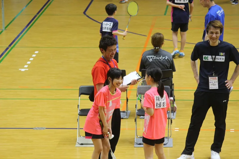 井堀バドミントンクラブの活動写真