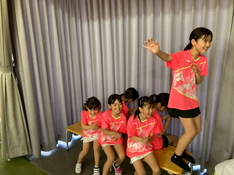 井堀バドミントンクラブの活動写真